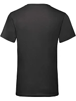 Fruit of the Loom Valueweight V-Neck T Tričko s výstrihom do V 16.1066 čierne