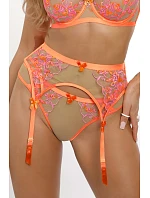 Podväzkový pás V-11802 oranžový - Axami Podväzkový pás V-11802 oranžový - Axami
