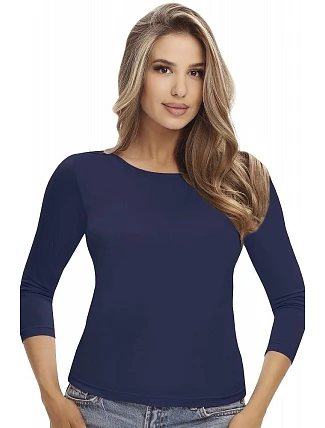 Blúzka Emili Ina s 3/4 rukávmi, veľkosť 2XL–3XL Blúzka Emili Ina s 3/4 rukávmi, veľkosť 2XL–3XL