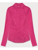 Klasická ružová dámska košeľa (HH039-51)