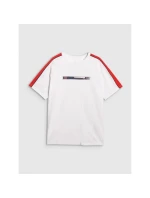 Pánske tričko oversize s potlačou 4F 4FRAW25TTSHM3227-10S