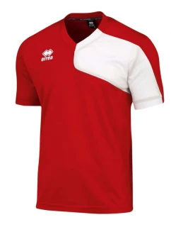 ERREA Marcus S/S Tričko XXS červená/biela
