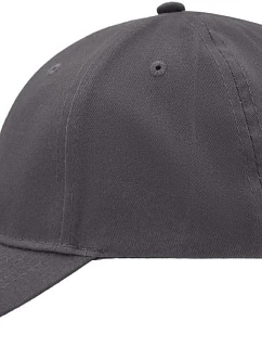 Daiber MB 6118 Leštená 6-panelová čiapka s kšiltom 03.6118 carbon