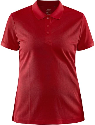 Craft Corporate CORE Unify Polo Shirt W Dámske športové polo tričko 81.9139 jasne červená Craft Corporate CORE Unify Polo Shirt W Dámske športové polo tričko 81.9139 jasne červená