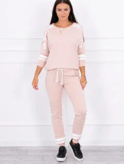 Girl Revolution set tmavo púdrovo ružový