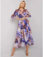 Dámske šaty LC SK 22K 3062 4.17P fialová - Pole&Pole