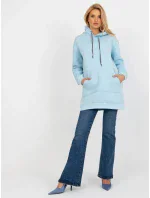 Dámska mikina FA BL 8151.06P svetlo modrá - FPrice Dámska mikina FA BL 8151.06P svetlo modrá - FPrice