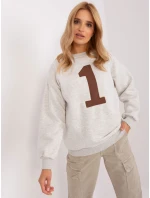 Mikina EM BL 617 9.11X svetlo šedá Mikina EM BL 617 9.11X svetlo šedá