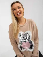 Blúzka LK BZ 509067 1.27 béžová