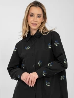 Košeľa LK KS 510154.90 čierna