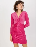 Šaty RP SK 8157.09X tmavo ružová