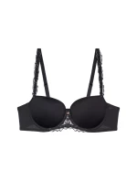 Dámska podprsenka Wild Azalea Florale WHP - BLACK - black 0004 - TRIUMPH