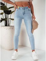 Dámske džínsové nohavice NIRE svetlomodré Dstreet UY1862