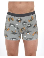 Pánske boxerky Tattoo BAT 280/252 Grey Pattern - Cornette Pánske boxerky Tattoo BAT 280/252 Grey Pattern - Cornette