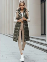 Dámska prešívaná vesta GANTINI zelená FashionStreet TY3747