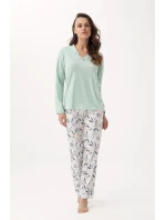 Dámske pyžamo Luna 675 dĺžka/r 3XL Z24/25