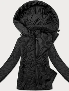 Dámska bunda s kapucňou J Style Black (16M9268-392)