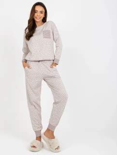 Pyžamo BR PI 9114 svetlo béžové