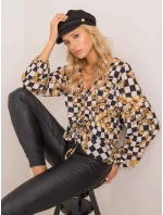 Blúzka DHJ BZ 12283.94P čiernobiely