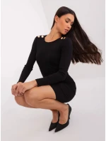 Dámske šaty RV SK 9219.13P Black - FPrice