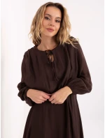 Šaty MI SK 27580.02 tmavohnedé