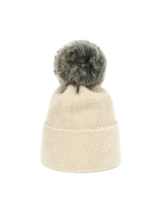 Čiapka Soft Fluff Cap Light Beige - Art of Polo