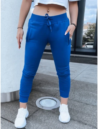 Dámske tepláky FITS tmavomodré UY0210