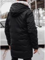 Pánska zimná bunda čierna FashionStreet TX4588