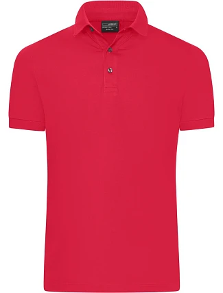 Daiber JN 1302 Pánske polo tričko zo žerzeja so štíhlym strihom 02.1302 svetločervené Daiber JN 1302 Pánske polo tričko zo žerzeja so štíhlym strihom 02.1302 svetločervené