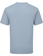 Tričko Fruit of the Loom Pure Cotton T z hrubej biobavlny 16.1362 mineral blue