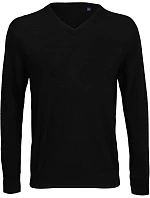 NEOBLU Sullivan Men Pánsky sveter s výstrihom do V 24.3987 deep black NEOBLU Sullivan Men Pánsky sveter s výstrihom do V 24.3987 deep black