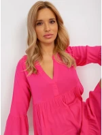 Šaty D73761M30214B fuchsiová