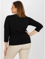 Dámska blúzka RV BZ 8470.93P čierna - FPrice