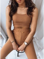 Dámsky top MY DARLING camel FashionStreet RY2175 Dámsky top MY DARLING camel FashionStreet RY2175
