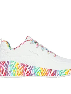 Dámske tenisky Skechers UNA LITE EXUBERANT HEARTS 177976 WMLT