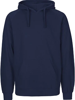 Neutral O 63101 Pánska mikina s kapucňou z bio bavlny 77.6311 tmavomodrá