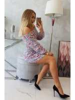 Púdrovo ružová kvetinová sada
