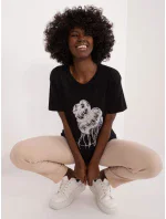 Tričko PM TS 7503.84 čierne