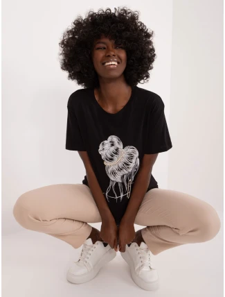 Tričko PM TS 7503.84 čierne