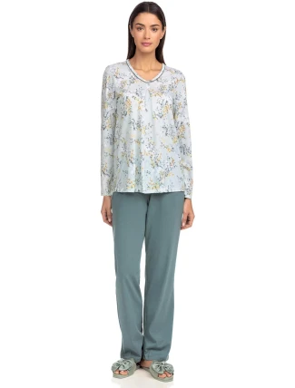 Vamp - Klasické dámske pyžamo Tina 15023 - Vamp gray fairy s