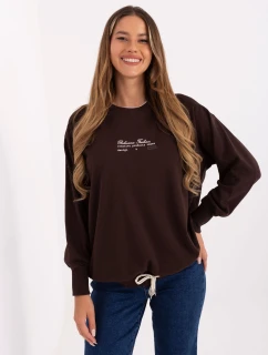 Dámska blúzka RV BL A870.45 tmavohnedá - FPrice