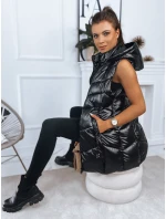 Dámska vesta MADANA čierna FashionStreet TY2980