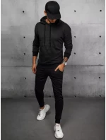 FashionStreet čierna pánska tepláková súprava AX0692