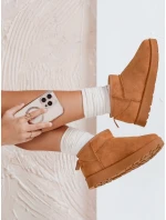 Dámske snežnice na platforme camel FashionStreet ZY1074