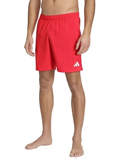 Pánske plavky adidas Ess 8IN červené KG1660