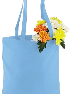 Westford Mill W 101 Bavlnená taška „Bag for Life“ 50.0101 nebovo modrá