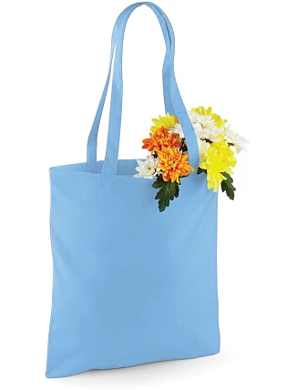 Westford Mill W 101 Bavlnená taška „Bag for Life“ 50.0101 nebovo modrá