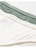 Dámske brazílske nohavičky 2 pack 163337 1A223 - 75910 - zelená/biela - Emporio Armani Dámske brazílske nohavičky 2 pack 163337 1A223 - 75910 - zelená/biela - Emporio Armani