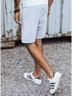 FashionStreet pánske svetlosivé šortky SX2186 FashionStreet pánske svetlosivé šortky SX2186
