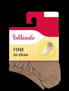 Dámske nízke ponožky FINE IN-SHOE SOCKS - Bellinda - amber
